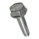BN 10812 - Hex head thread forming screws ~type D, metric thread, with flange (~DIN 7500 D), A2, added lubricant