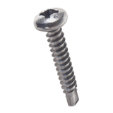 BN 14727 - Pozi pan head self-drilling screws form Z, fully threaded (~DIN 7504 N; ecosyn® MRX), stainless steel