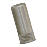 BN 25507 - Blind rivet nuts small countersunk head, knurled shank, closed end (FASTEKS® FILKO RUC/FEKSG), steel, zinc plated with thick layer passivation