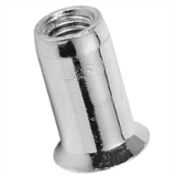 BN 25558 - Blind rivet nuts countersunk head 90°, round shank, open end (FASTEKS® FILKO SK), steel, zinc plated with thick layer passivation