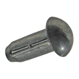 BN 688 - Round head grooved pins (DIN 1476; ISO 8746), stainless steel A2